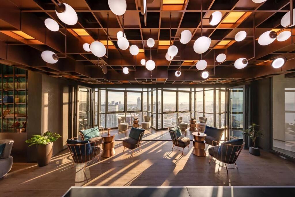 Downtown Chic Condo Rooftop Pool #En797 Pattaya Exterior foto
