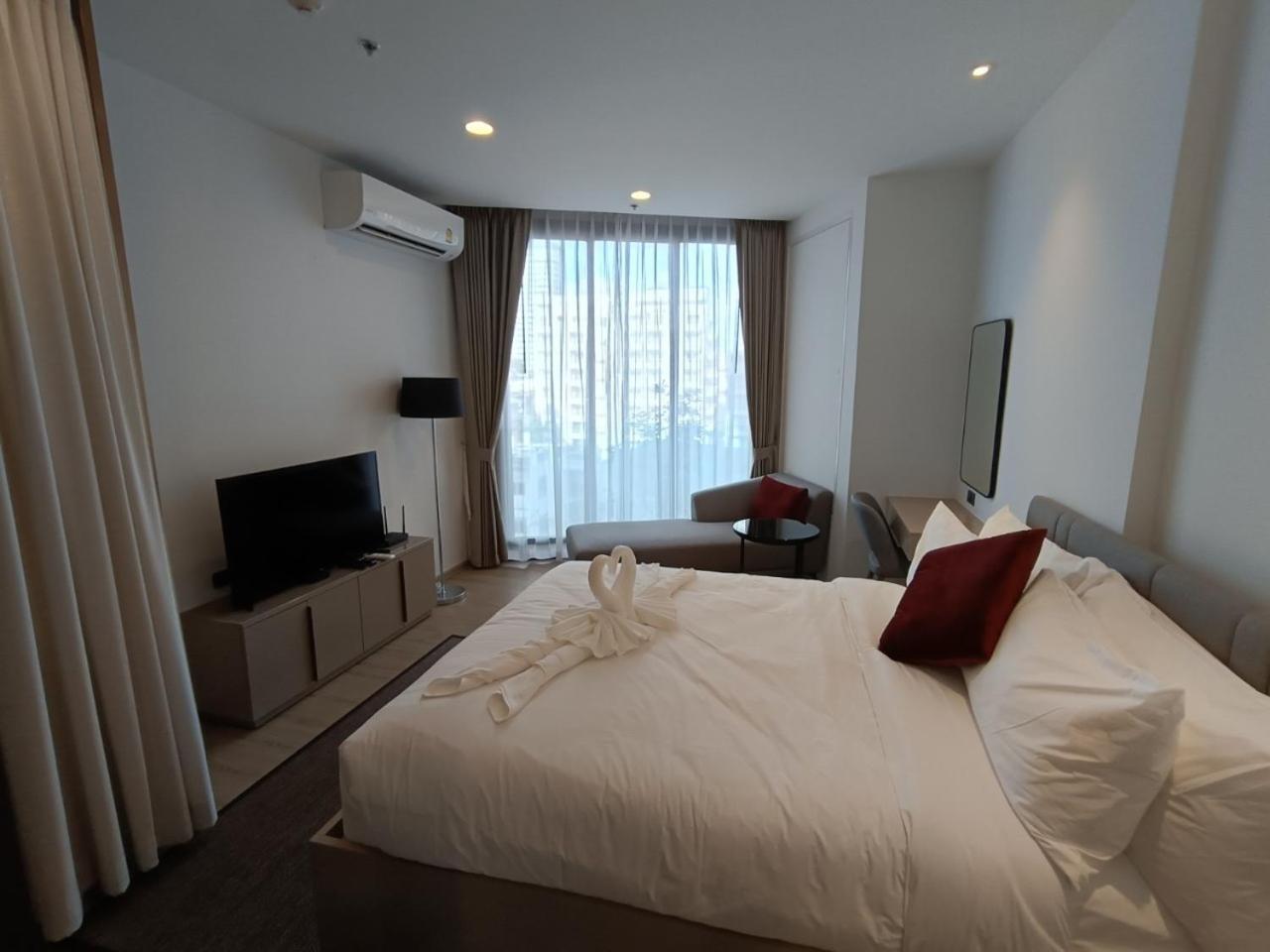 Downtown Chic Condo Rooftop Pool #En797 Pattaya Exterior foto