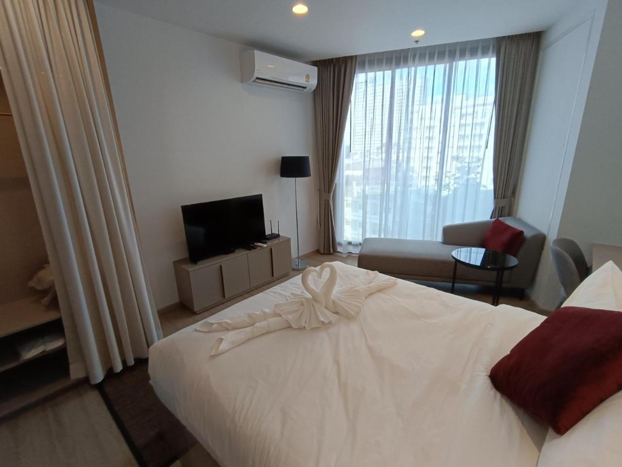 Downtown Chic Condo Rooftop Pool #En797 Pattaya Exterior foto